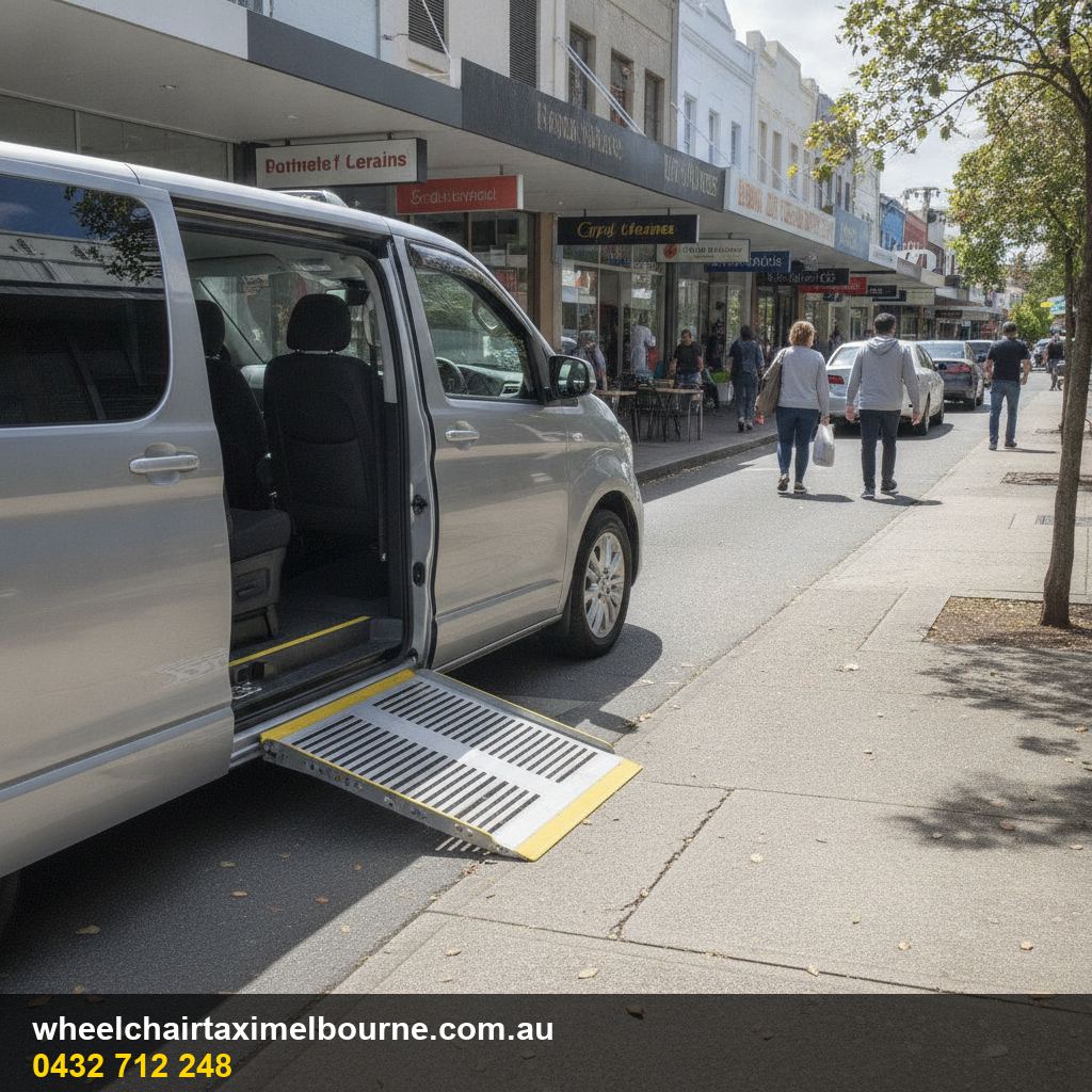 Wheelchair taxi endeavour hills - wheelchair accessible vehicle with ramp