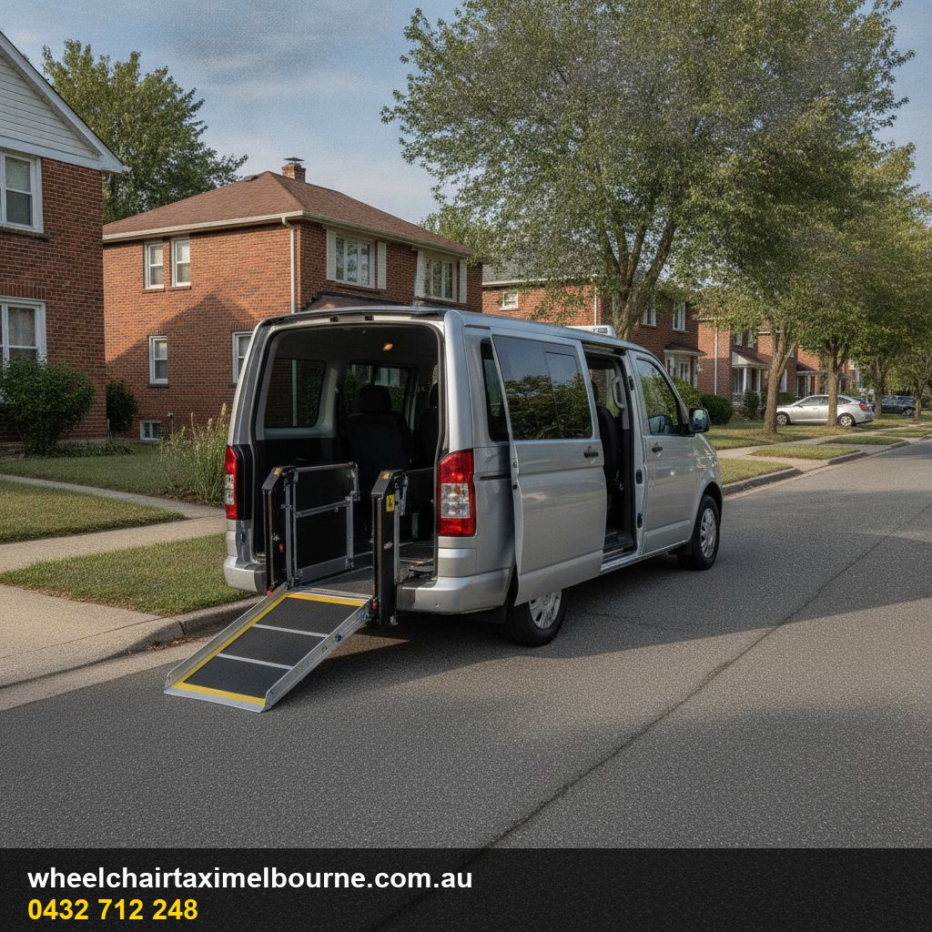 Wheelchair taxi eumemmerring - wheelchair accessible vehicle with ramp