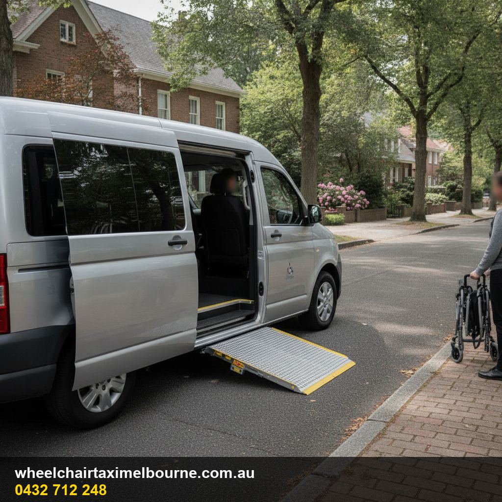 Wheelchair taxi junction village - wheelchair accessible vehicle with ramp